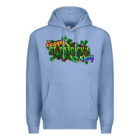 Colony Blue Happy St. Patrick's Day Premium Hoodie - HowdyJamesFarm