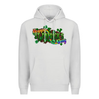 Dove Grey Happy St. Patrick's Day Premium Hoodie - HowdyJamesFarm
