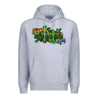 Heather Grey Happy St. Patrick's Day Premium Hoodie - HowdyJamesFarm