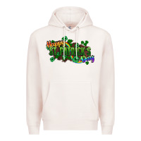 Pale Pink Happy St. Patrick's Day Premium Hoodie - HowdyJamesFarm