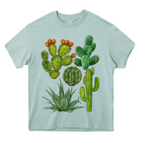 Arona watercolor cactus bundle preview Heavy Core Tee - BarkalooDesign