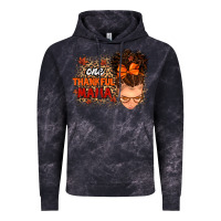Cloud Black one thankful mama Vintage Hoodie - MaliasSmallBusiness