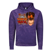 Cloud Purple one thankful mama Vintage Hoodie - MaliasSmallBusiness