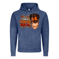 Vintage Denim one thankful mama Vintage Hoodie - MaliasSmallBusiness