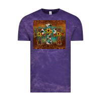 Cloud Purple cross tumbler Vintage Tee - JahusDesignShop