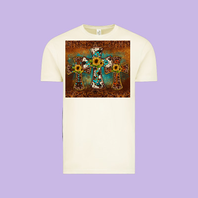 Cross Tumbler Vintage Tee Designed By Jahusdesignshop