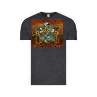 Vintage Black cross tumbler Vintage Tee - JahusDesignShop