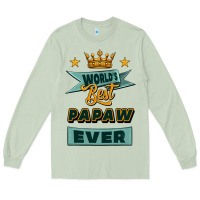 Matcha world's best papaw ever Long Sleeve Tee - Jasminsmagicworld