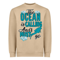 Mushroom The Ocean Is Calling Heavyweight Sweatshirt - Bettercallsaul