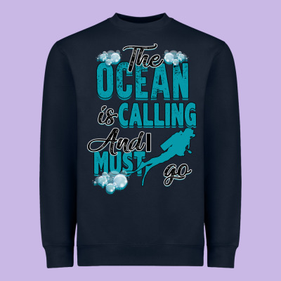 The Ocean Is Calling Heavyweight Sweatshirt Designed By Bettercallsaul