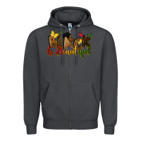 Smoke black is beautiful Zipper Hoodie - CowGirlArtShop