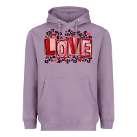 Lavender Valentine's Day love Heavyweight Hoodie - FaDigitalArtStudio
