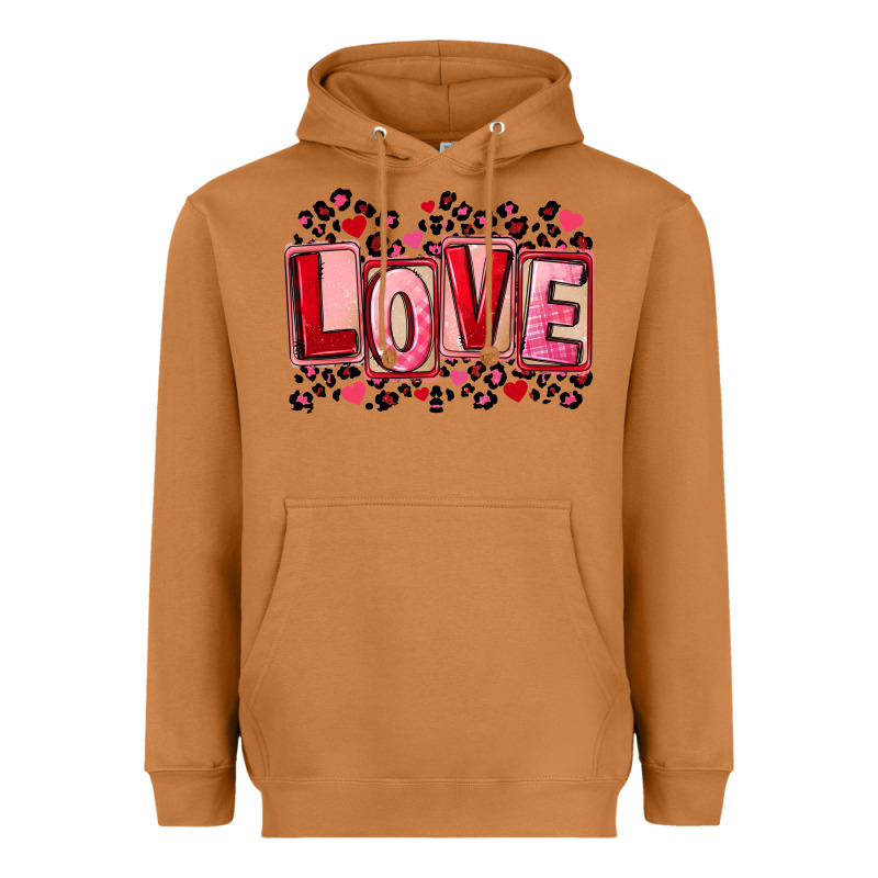 Valentine's Day Love Heavyweight Hoodie by FaDigitalArtStudio | Teevron