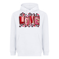 White Valentine's Day love Heavyweight Hoodie - FaDigitalArtStudio
