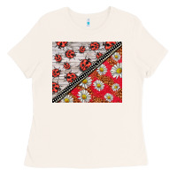 Bone ladybug Ladies Tee - BarkalooDesign