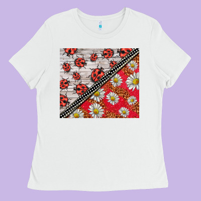 Ladybug Ladies Tee Designed By Barkaloodesign
