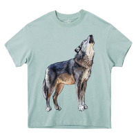 Arona wolf Heavy Core Tee - LillyAllenDesigns