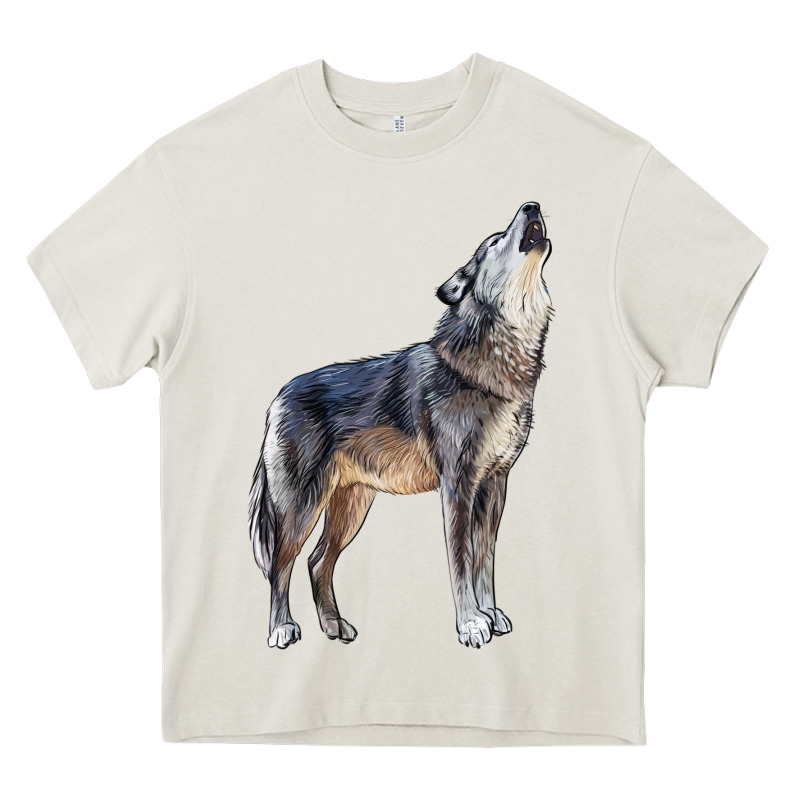Wolf Heavy Core Tee by LillyAllenDesigns | Teevron