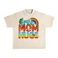 Pride Lgbtq Free Mom Hugs Urban Heavy Tee | Teevron