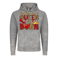 Cloud Rock on this day a queen was born Vintage Hoodie - MaliasSmallBusiness