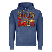 Vintage Denim on this day a queen was born Vintage Hoodie - MaliasSmallBusiness