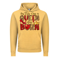 Vintage Mustard on this day a queen was born Vintage Hoodie - MaliasSmallBusiness