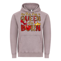 Vintage Zinc on this day a queen was born Vintage Hoodie - MaliasSmallBusiness