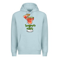 Blue Mist summer vibes Premium Hoodie - JahusDesignShop