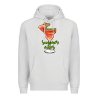 Dove Grey summer vibes Premium Hoodie - JahusDesignShop