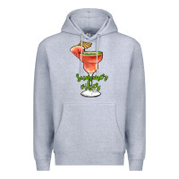 Heather Grey summer vibes Premium Hoodie - JahusDesignShop