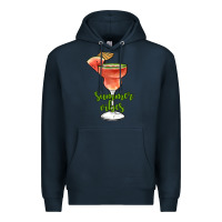 Navy summer vibes Premium Hoodie - JahusDesignShop
