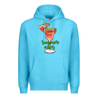 Ocean Blue summer vibes Premium Hoodie - JahusDesignShop