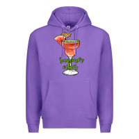 Purple summer vibes Premium Hoodie - JahusDesignShop