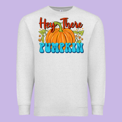 Hey There Pumpkin Premium Sweatshirt Designed By Fadigitalartstudio