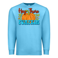 Ocean Blue Hey There Pumpkin Premium Sweatshirt - FaDigitalArtStudio