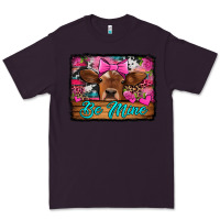 Plum be mine valentine's day cow Premium Tee - Jasminsmagicworld