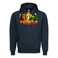 Navy black princess Zipper Hoodie - CowGirlArtShop