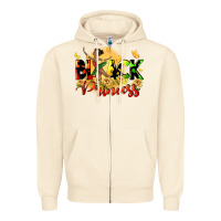 Black Princess Zipper Hoodie | Teevron
