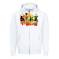 White black princess Zipper Hoodie - CowGirlArtShop