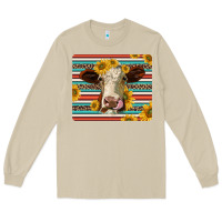 Mushroom serape leopard hereford cattle mousepad Long Sleeve Tee - Jasminsmagicworld