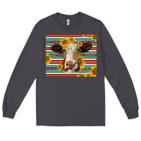 Smoke serape leopard hereford cattle mousepad Long Sleeve Tee - Jasminsmagicworld