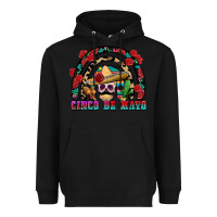 Black Cinco de mayo rainbow Heavyweight Hoodie - FaDigitalArtStudio