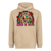 Mushroom Cinco de mayo rainbow Heavyweight Hoodie - FaDigitalArtStudio