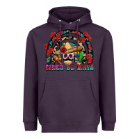 Plum Cinco de mayo rainbow Heavyweight Hoodie - FaDigitalArtStudio