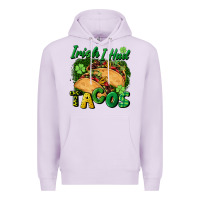 Lilac Irish i had tacos Premium Hoodie - CowGirlArtShop