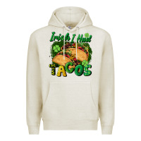 Oatmeal Heather Irish i had tacos Premium Hoodie - CowGirlArtShop