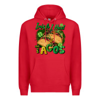 Red Irish i had tacos Premium Hoodie - CowGirlArtShop