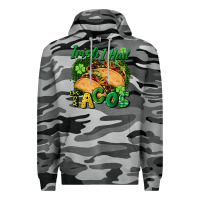 Slate Camo Irish i had tacos Premium Hoodie - CowGirlArtShop