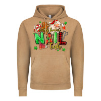 Vintage Camel santas favorite nail tech Vintage Hoodie - MaliasSmallBusiness