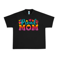 Black Proud Mom Lesbian Urban Heavy Tee - BundleAndBundleShop